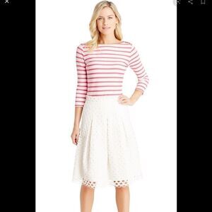 NEW J McLaughlin Adele Pleated Midi Skirt 8